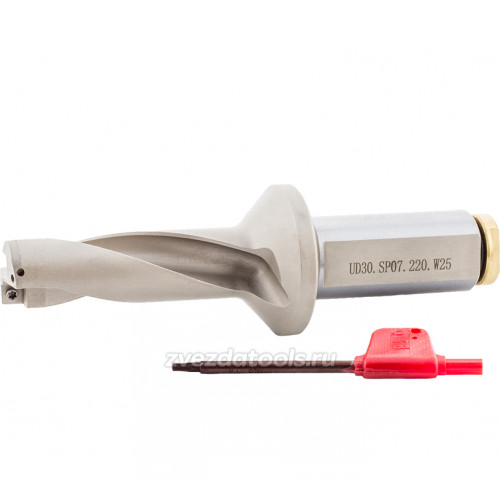 Сверло со сменными головками UD30.SP07.220.W25