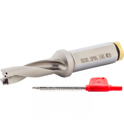 Сверло со сменными головками UD30.SP05.150.W20