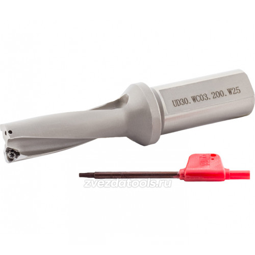 Сверло со сменными головками UD30.WC03.200.W25