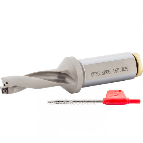 Сверло со сменными головками UD30.SP06.155.W25