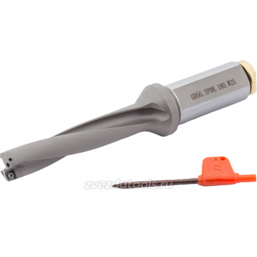 Сверло со сменными головками UD50.SP06.180.W25