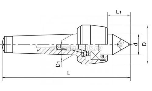 LC-HSB-MT4A Центр вращающийся высокосоростной LC-HSB-MT4A Центр вращающийся высокосоростной