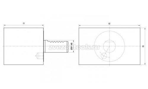 A1-60x160 Заготовка VDI прямоугольная A1-60x160 Заготовка VDI прямоугольная
