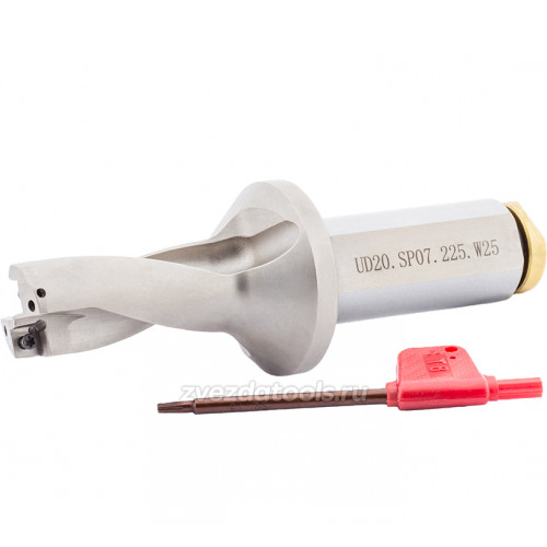 Сверло со сменными головками UD20.SP07.225.W25