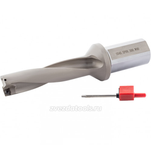 Сверло со сменными головками UD40.SP09.300.W40