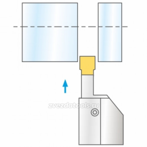 SPH316R Державка (резец) для обработки наружных канавок
