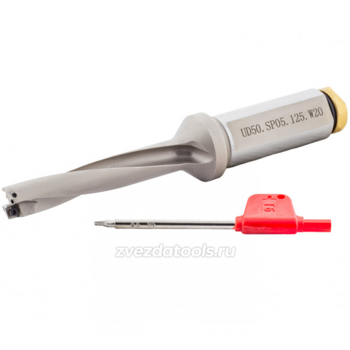 Сверло со сменными головками UD50.SP05.125.W20