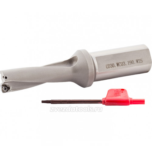 Сверло со сменными головками UD30.WC03.190.W25