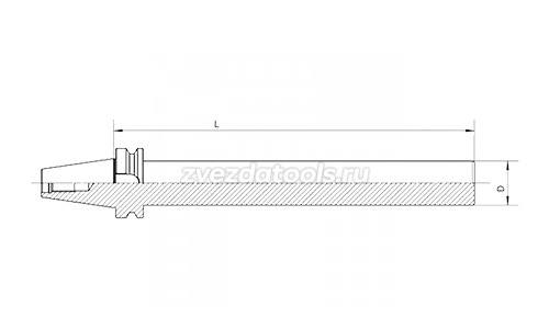BT30-D50-160 Патрон заготовка BT30-D50-160 Патрон заготовка