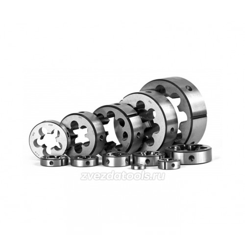 Плашка круглая для метрической резьбы M10x1 правая ISO2568 HSS (4241)