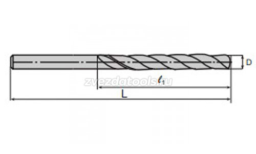 YZ-SDRL D10,0-50-D10,0-100L Твердосплавное сверло YZ-SDRL D10,0-50-D10,0-100L Твердосплавное сверло