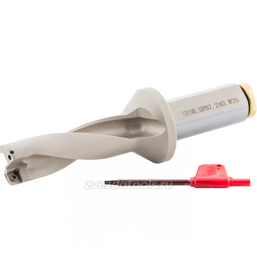 Сверло со сменными головками UD30.SP07.240.W25