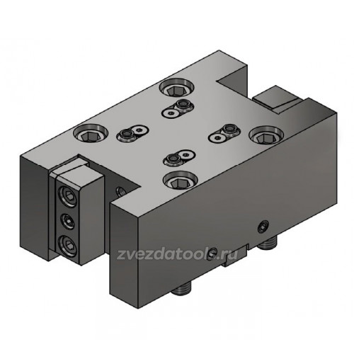 BMT65MOD24-25T Держатель двойной с половинным индексом BMT, внешняя подача СОЖ