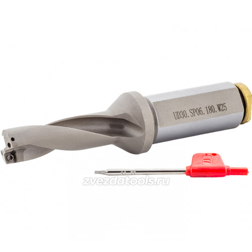 Сверло со сменными головками UD30.SP06.180.W25