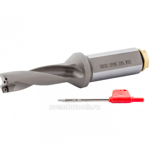 Сверло со сменными головками UD30.SP06.185.W25