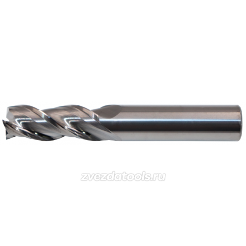 YA553E 1/2'*1-1/4'*1/2'*3-1/8'*3T Концевая дюймовая 3-х зубая фреза из твердого сплава для обработки цветных металлов