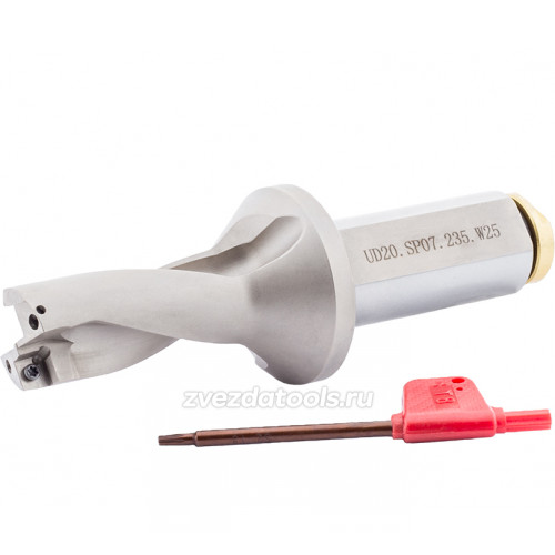 Сверло со сменными головками UD20.SP07.235.W25