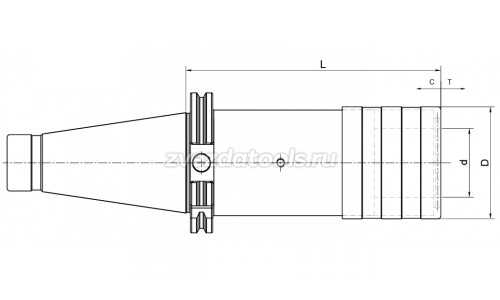 SK40-TC1433-156 GOST Патрон резьбонарезной с осевой компенсацией SK40-TC1433-156 GOST Патрон резьбонарезной с осевой компенсацией