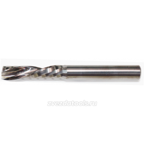 YA551L D0.4-2-D3.175-38L-1T Твердосплавная фреза с одной канавкой для обработки алюминия и цветных металлов без покрытия