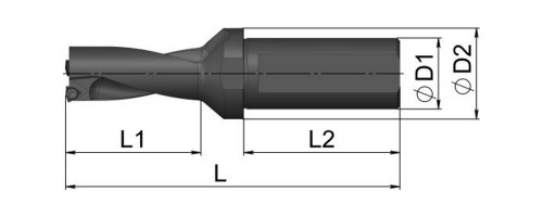UD30 - Корпус сверла xD3