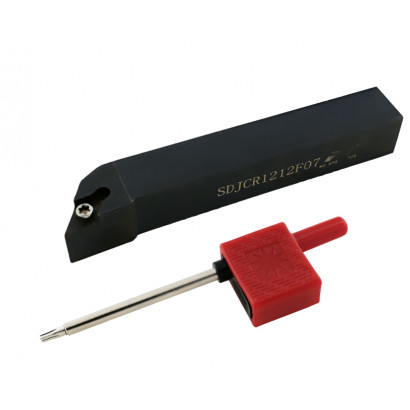 SDJCL1212F07 Резец токарный (державка) по металлу SDJCL1212F07 Резец токарный (державка) по металлу