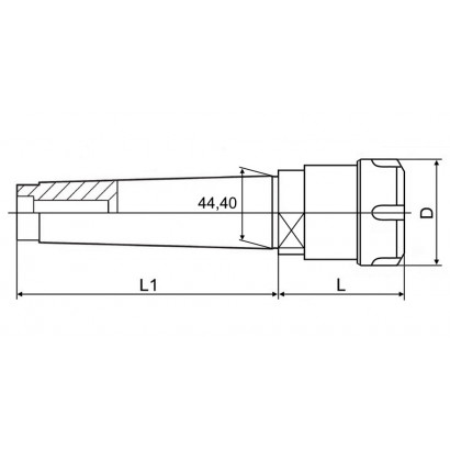 MTB5-ER40-082 Патрон цанговый MTB5-ER40-082 Патрон цанговый