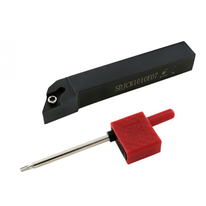 SDJCR1010E07 Резец токарный (державка) по металлу SDJCR1010E07 Резец токарный (державка) по металлу