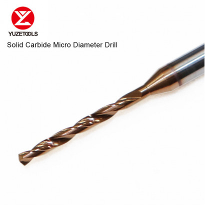YZ428L D0,095-1,2H-D3-38L Микросверло твердосплавное удлинённое с покрытием