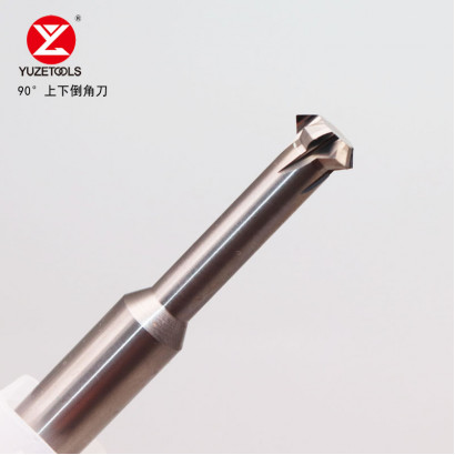 YZA-2105 D1.5-4.5-4.5H-d1.5-D4-50L Фреза твердосплавная для снятия верхней и нижней фаски отверстия для захода резьбы