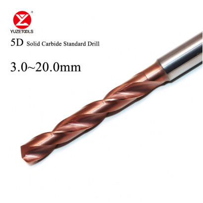 YZNHA-5D D10,0-61-D10-103L Сверло твердосплавное с покрытием