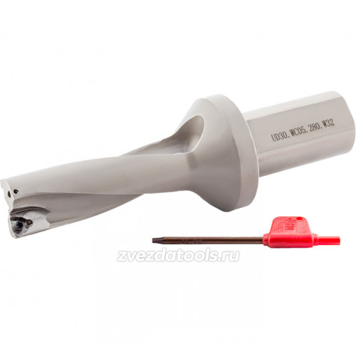 Сверло со сменными головками UD30.WC05.280.W32