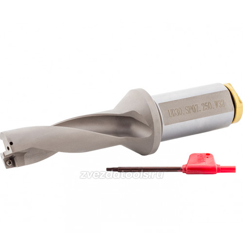 Сверло со сменными головками UD30.SP07.250.W32