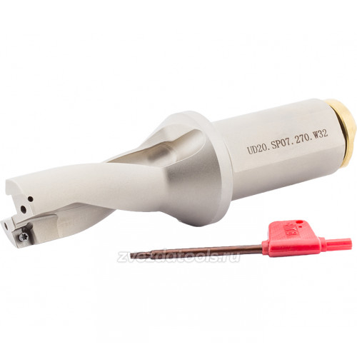 Сверло со сменными головками UD20.SP07.270.W32