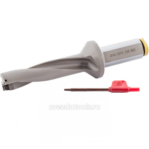 Сверло со сменными головками UD40.SP07.230.W25