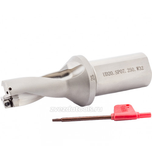 Сверло со сменными головками UD20.SP07.250.W32
