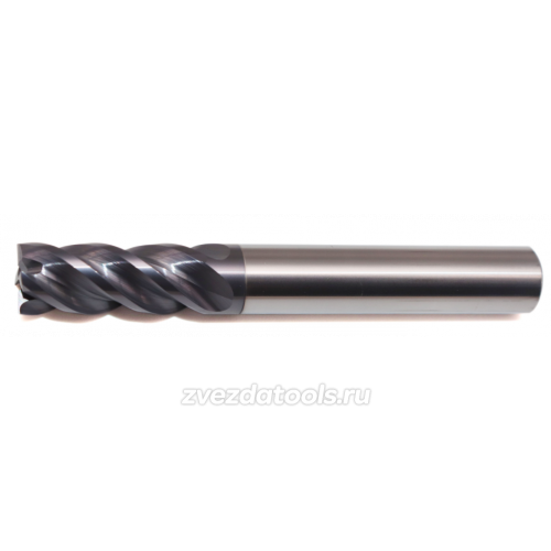 YZ814FC D3-C0.05-8-D6-50L-4T Высокопроизводительная твердосплавная концевая фреза 4-х зубая с защитной фаской