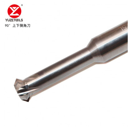 YZA-2105 D1.5-4.5-4.5H-d1.5-D4-50L Фреза твердосплавная для снятия верхней и нижней фаски отверстия для захода резьбы