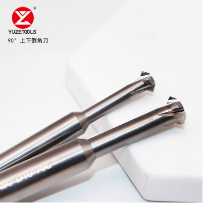 YZA-2105 D1.5-4.5-4.5H-d1.5-D4-50L Фреза твердосплавная для снятия верхней и нижней фаски отверстия для захода резьбы